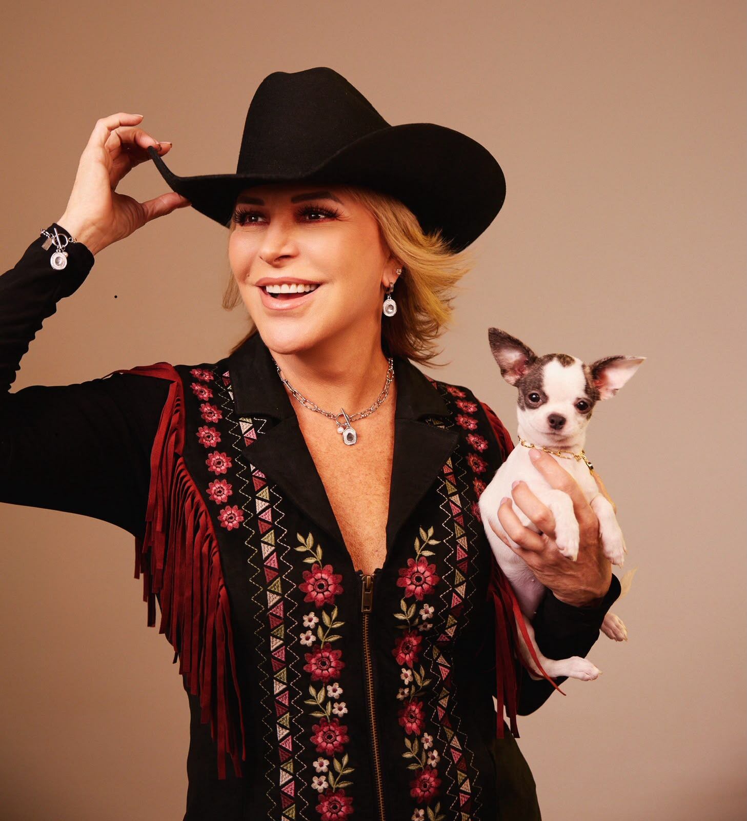 Cristiana Nassar, presentadora de televisión. Cortesía