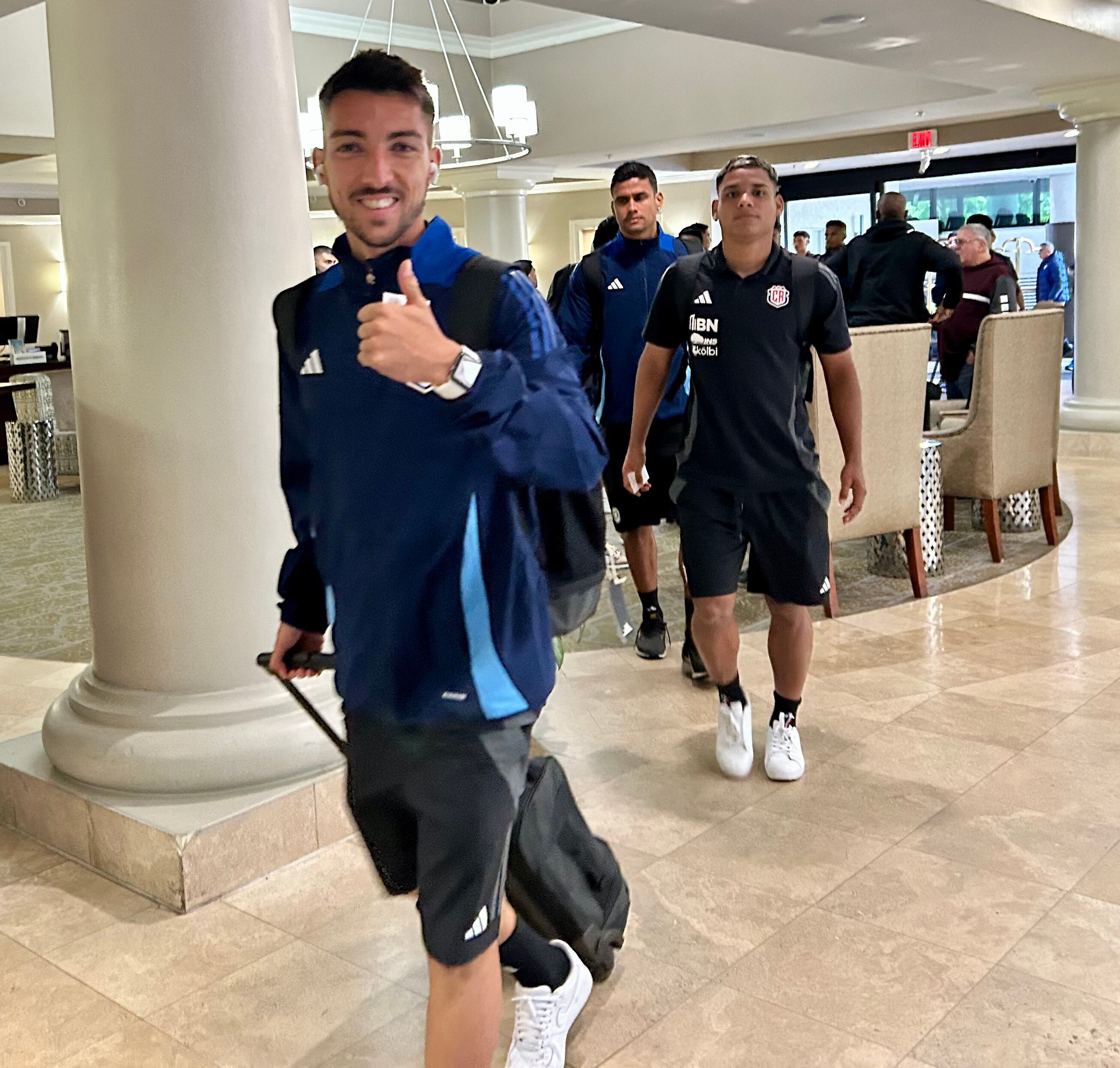 Selección Nacional, llegada a Orlando, partido contra Estados Unidos