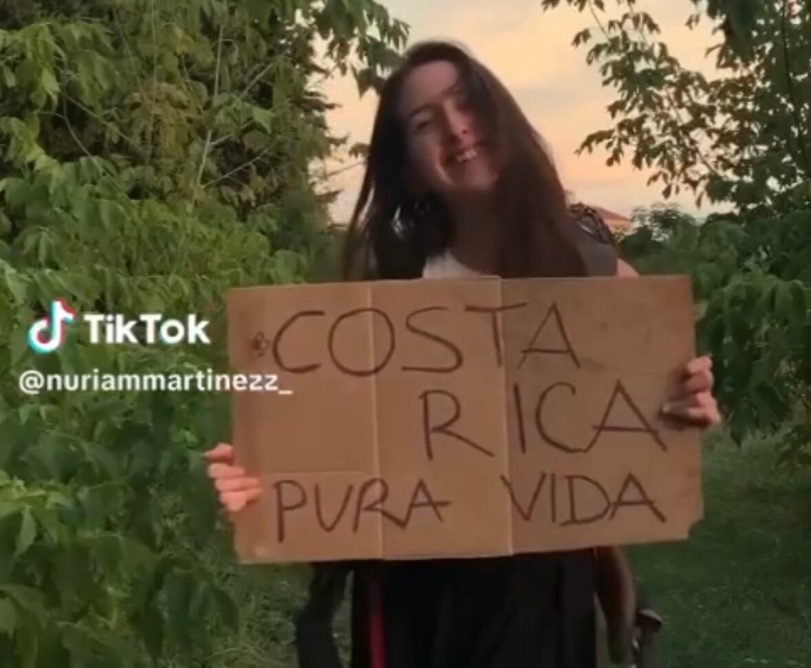 Turista en costa rica
