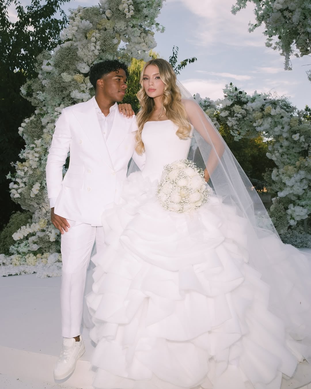 Endrick publicó detalles de su boda celebrada en setiembre del año pasado. Instagram Endrick.