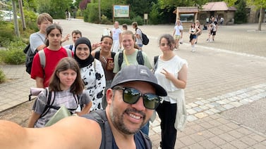 (Video) Jóvenes refugiados en Alemania cantaron la Patriótica Costarricense inspirados por profe tico
