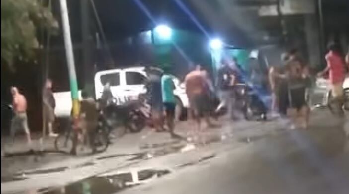 Los hechos ocurrieron la noche del jueves en Matina de Limón. Foto tomada de Facebook.