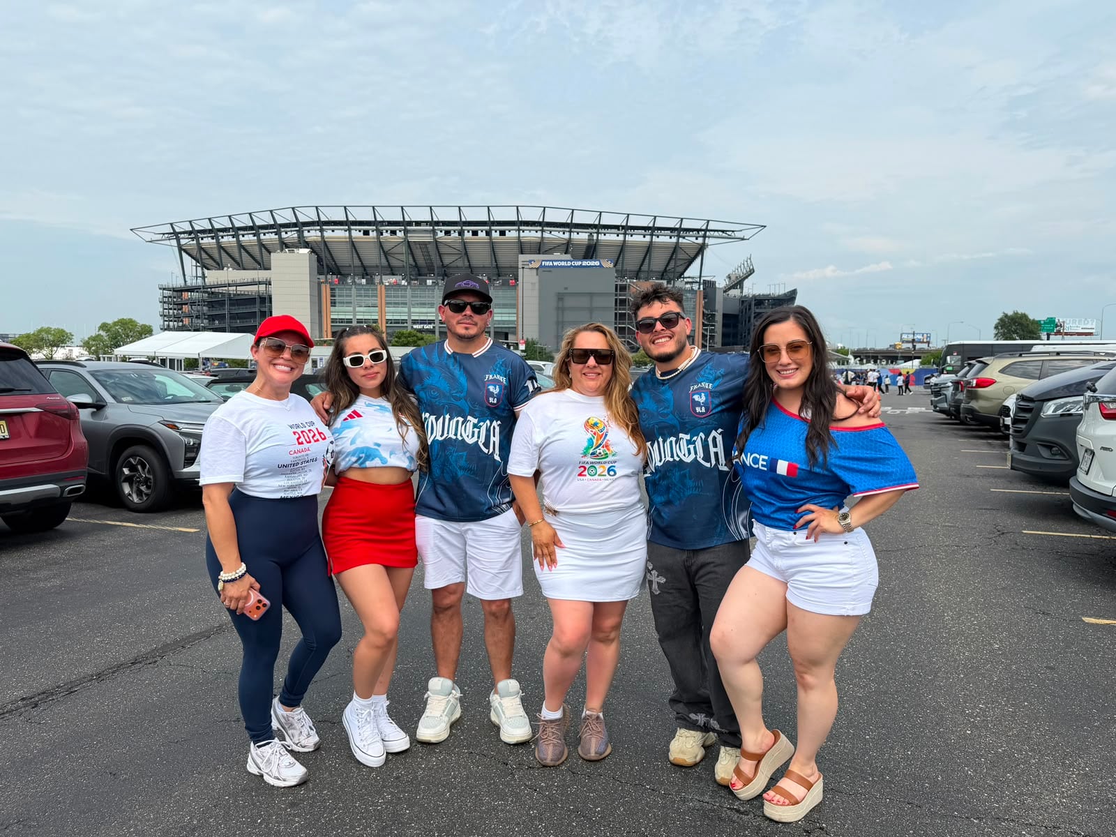 Grupo de ticos en Filadelfia