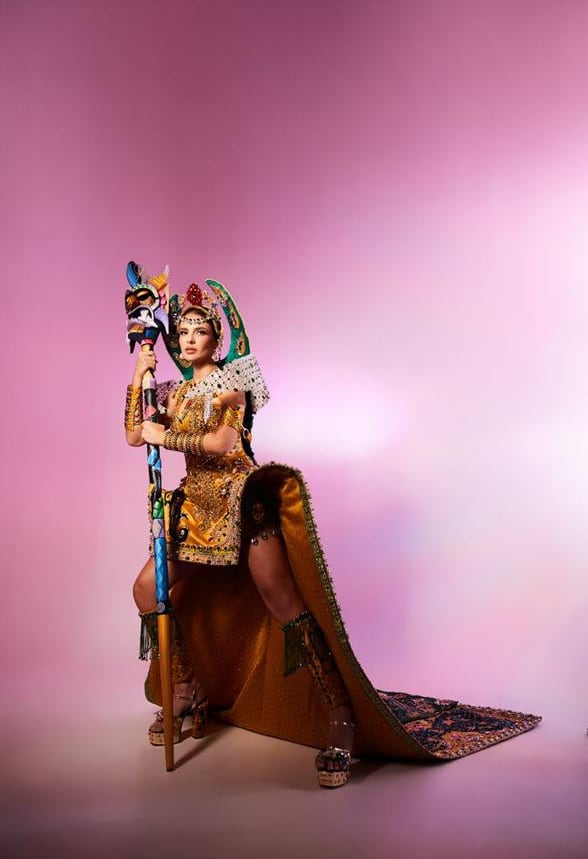 Organización de Miss Universo Costa Rica dio a conocer el traje nacional de Mahyla Roth.