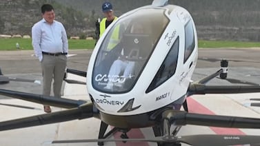 ¡Increíble! El taxi-dron ya es una realidad
