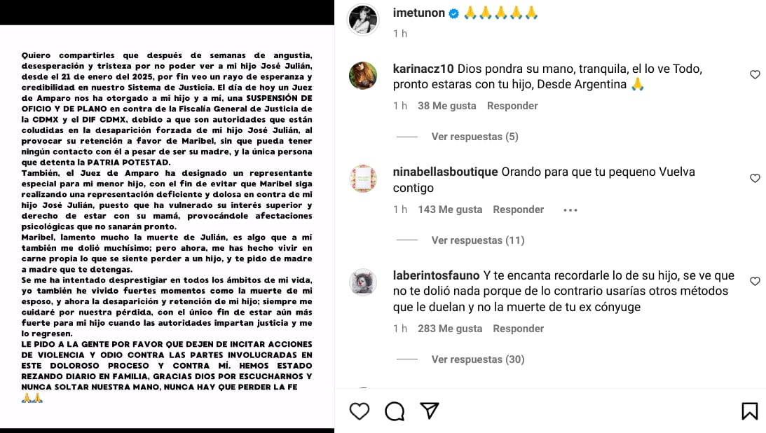 Maribel Guardia e Imelda Garza están enfrentadas desde el 21 de enero por una demanda que interpuso la costarricense contra la viuda de Julián Figueroa