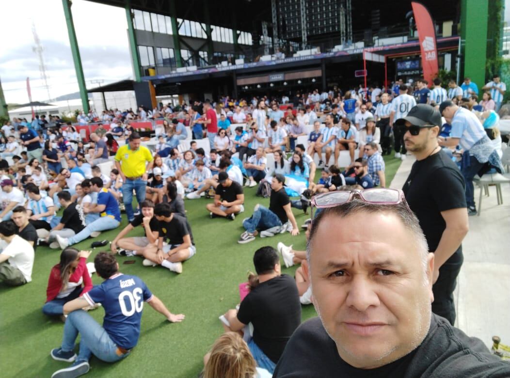 Final Mundial Qatar. Foto Ricardo Salgado.