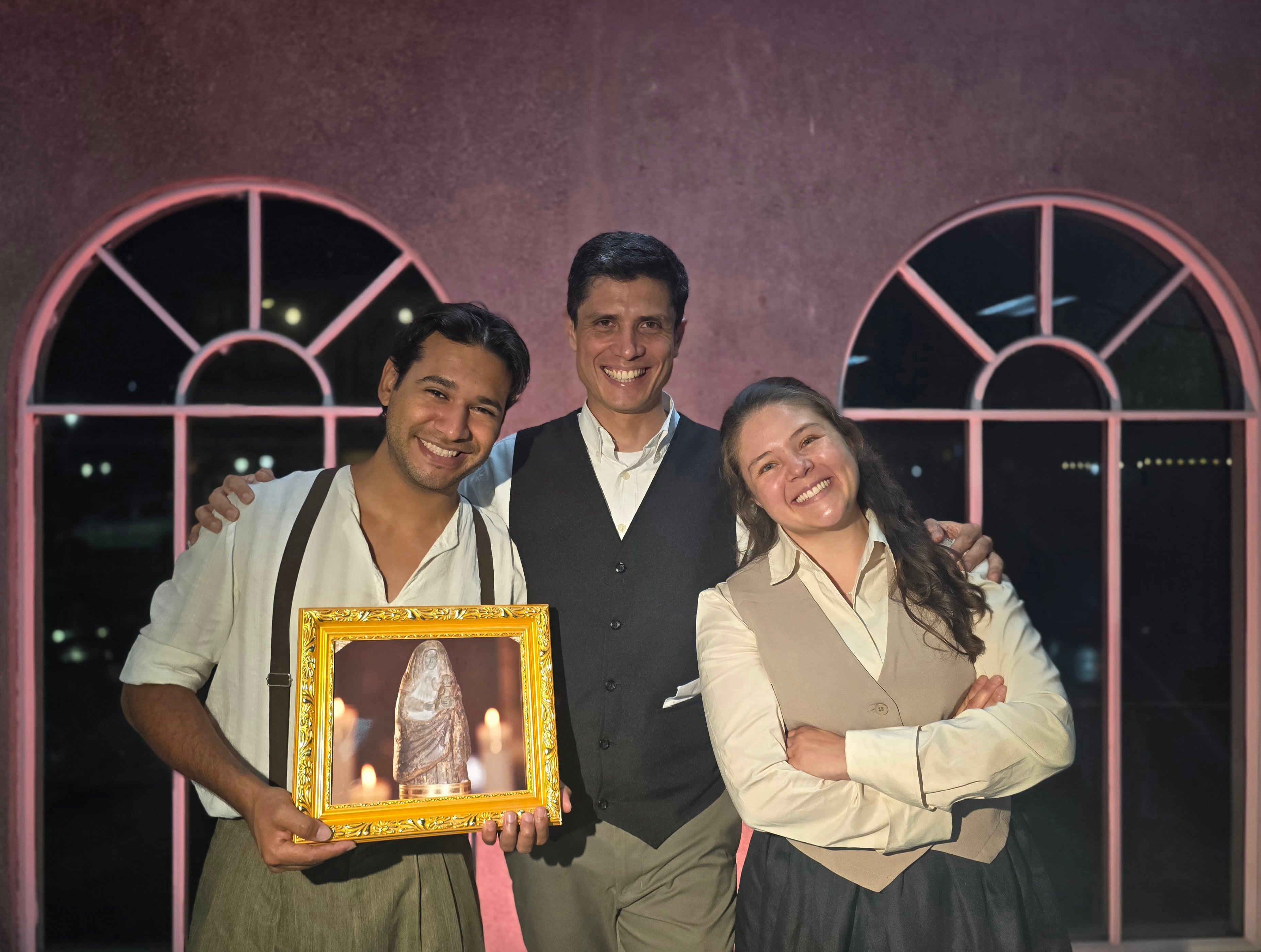 Una producción costarricense llevará a una sala de cine su propuesta teatral mezclada con un lenguaje audiovisual gracias a la alianza de la Basílica de los Ángeles y Cinépolis Paseo Metrópoli.