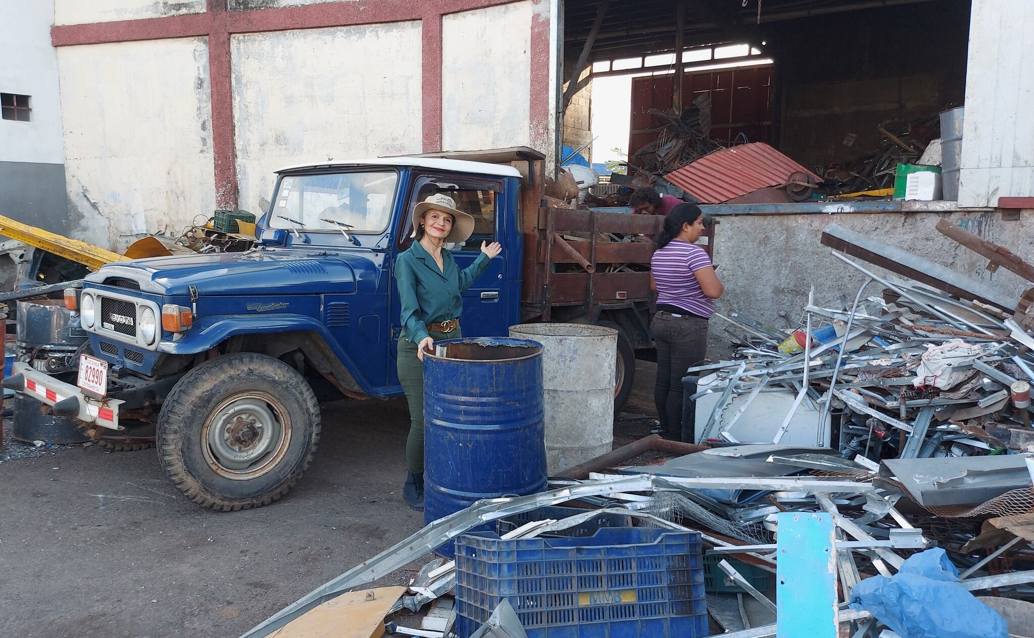 Jill Paer reflexionó sobre la importancia de deshacerse de los desechos de forma responsable al contar su experiencia vendiendo chatarra que recogió de su casa.