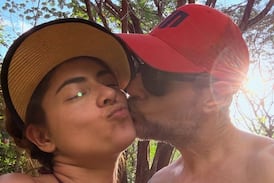 Mauricio Hoffmann y Majo Ulate pasaron San Valentín separados