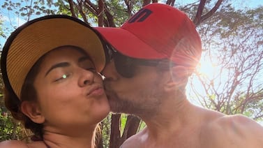 Mauricio Hoffmann y Majo Ulate pasaron San Valentín separados