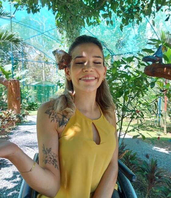 María Alejandra Porras, joven que sobrevivió a choque en el cerro de la Muerte en el 2007.