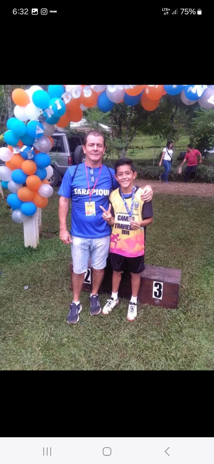 Claudio Montero, padre con su hijo del mismo nombre