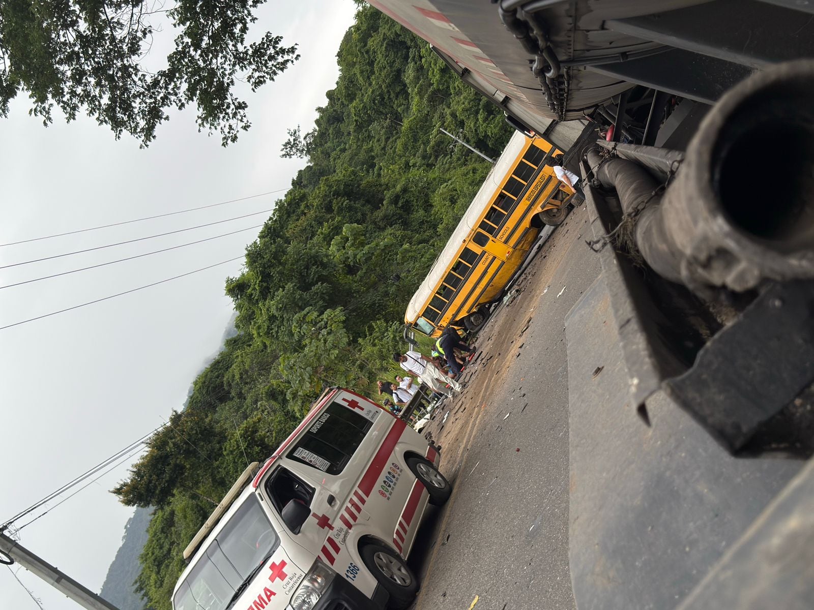 Accidente de tránsito en Jacó 
Fotos: Cortesía para La Teja