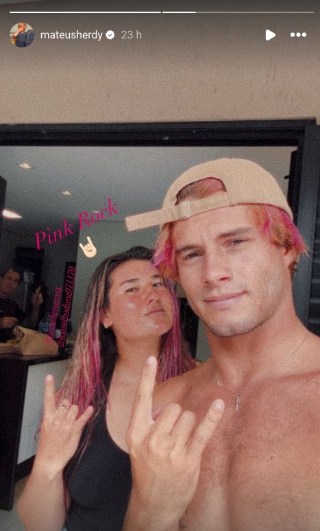 Brisa Hennesy se animó a un cambio de look. Instagram.