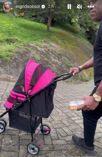 Modelo Ingrid Solís y su esposo Hernán Medford. Instagram