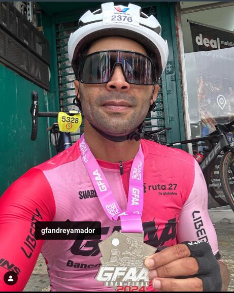 Álvaro Saborío, Gran Fondo Andrey Amador