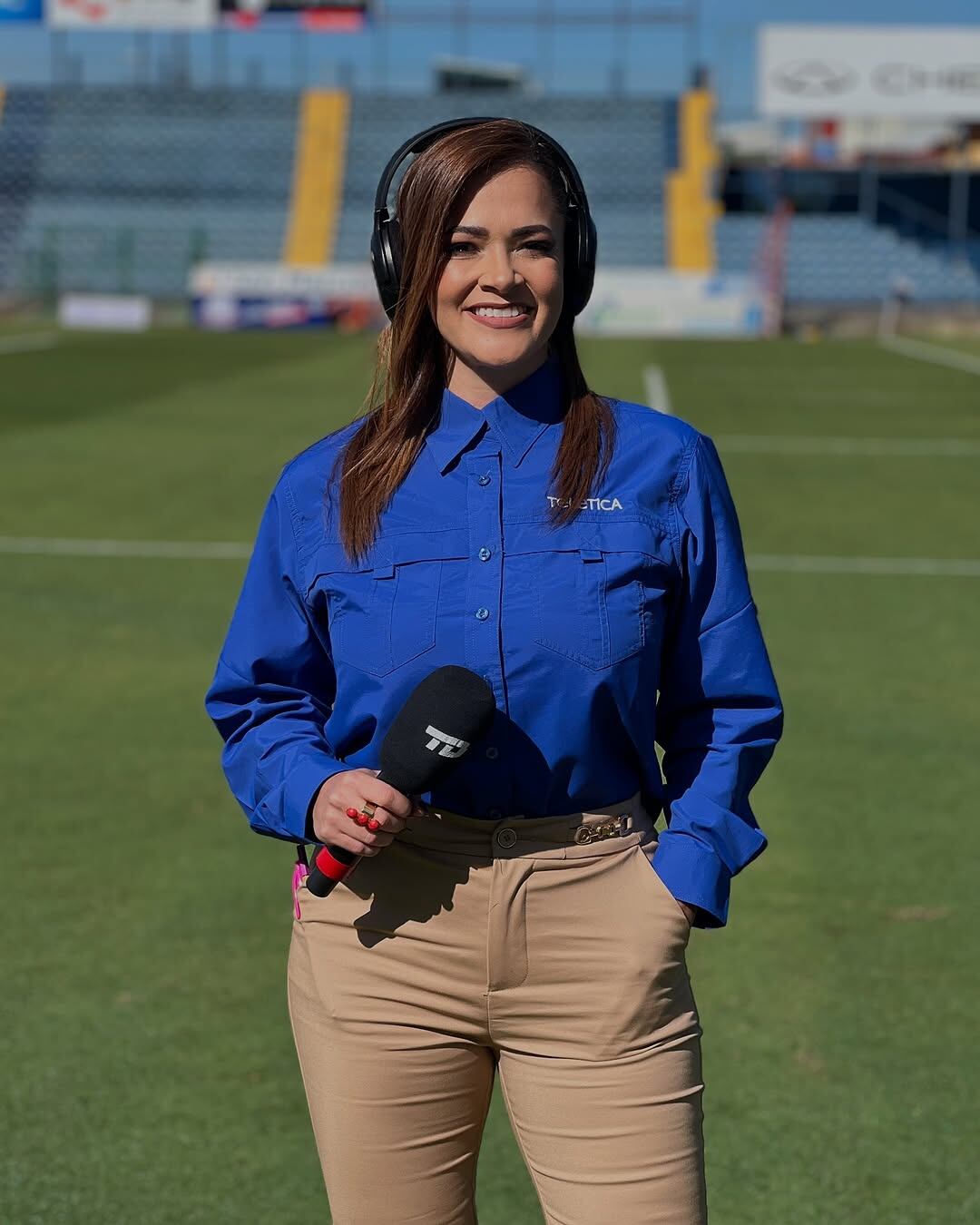 Gabriela Jimenéz vivió uno de sus días esperados en Teletica