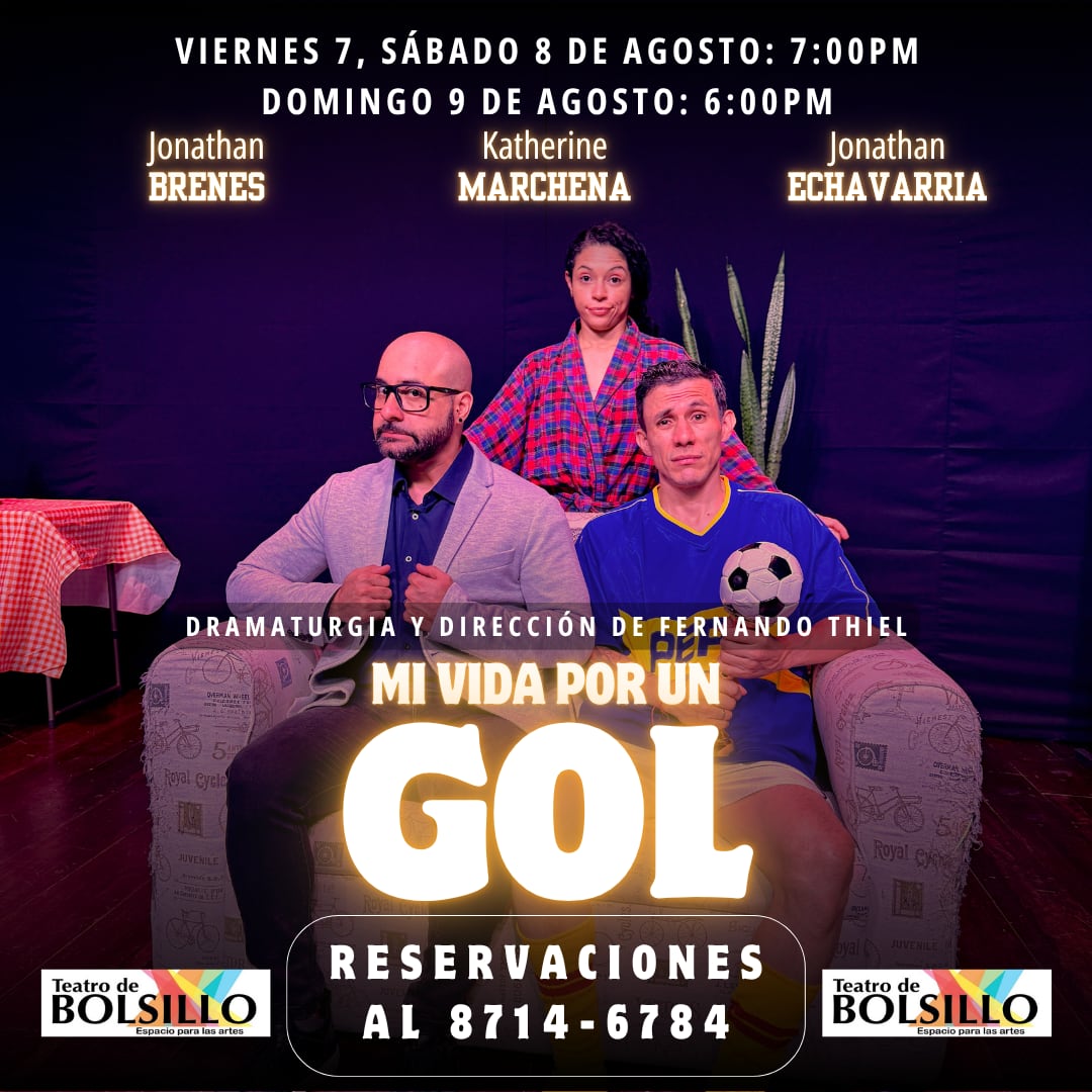 Mi vida por un gol, obra de teatro escrita y producida por Fernando Thiel.