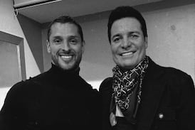 Modelo tico estuvo en el camerino de Chayanne, previo a su concierto en México, y no va a creer lo que le pidió