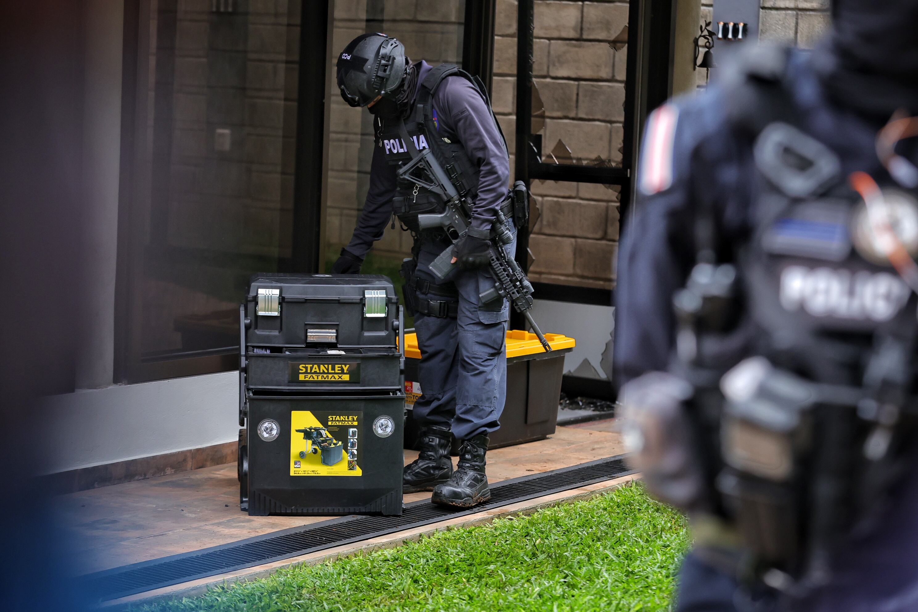 Operativo en San Ramón Alajuela por el caso Purga y envíos de droga a Europa / Foto John Durán