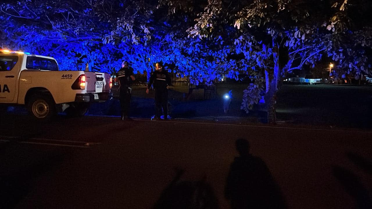 Rafael Antonio Jiménez Mora, de 34 años y un muchacho de 16 años son las víctimas de balacera en Parrita. Foto: Noticias Parriteñas