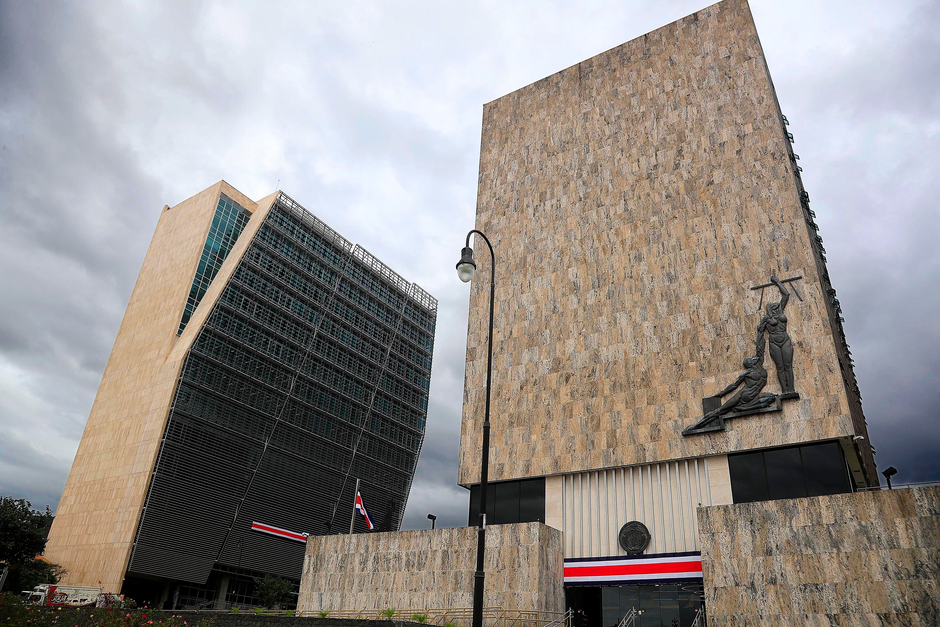 Edificio de la Corte Suprema de Justicia en San José.
