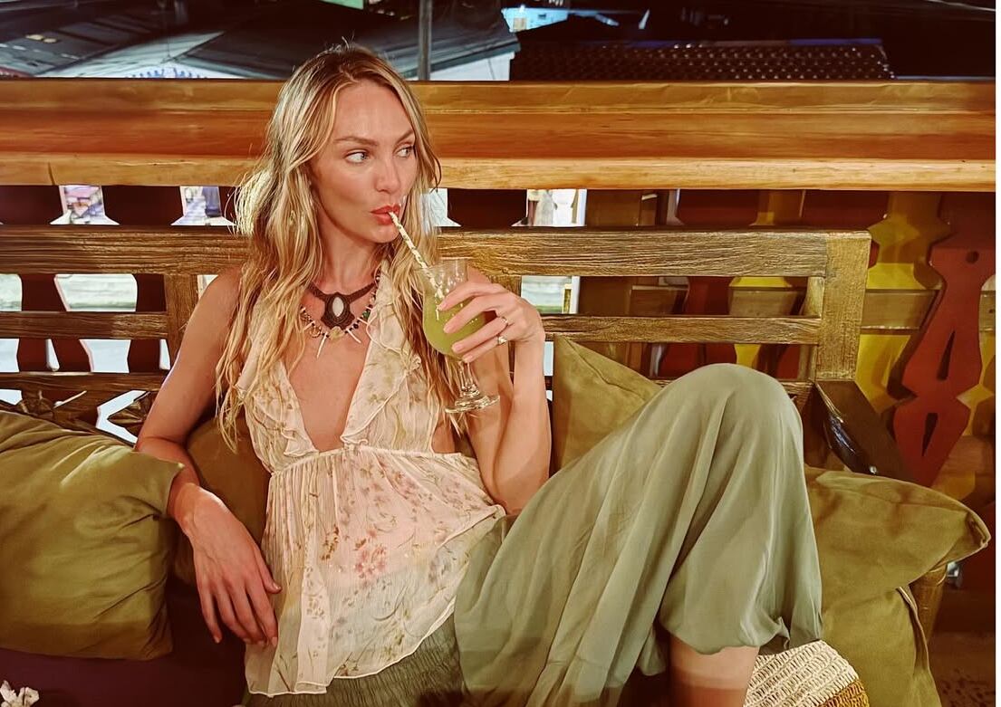 Candice Susan Swanepoel, modelo de Victoria's Secret está en Costa Rica