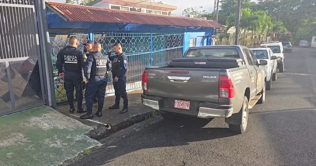 Femicidio de Adriana Abarca, de 24 años en barrio Lourdes en Ciudad Quesada, el jueves 29 de enero del 2026. Foto: Cortesía para LT