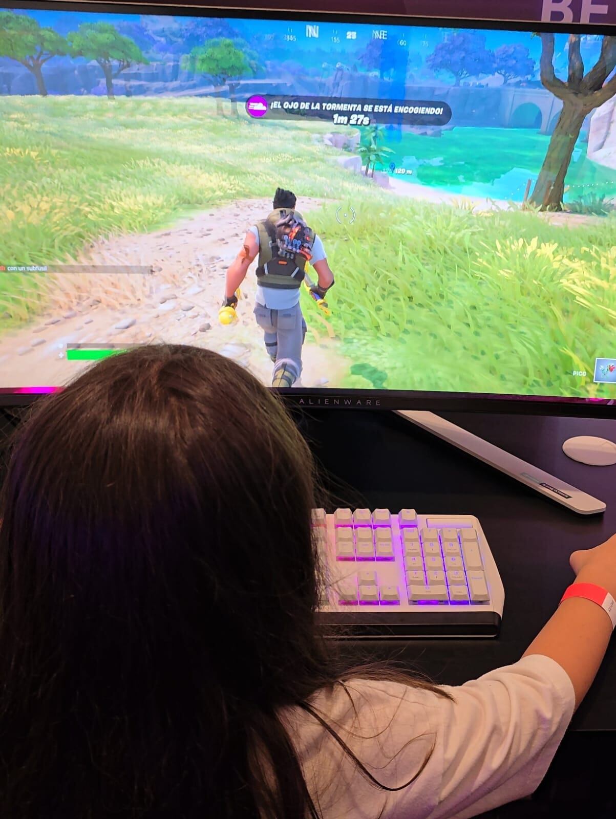 Miranda y Angie tienen una conexión especial, que se ha fortalecido gracias a los videojuegos. Foto cortesía.