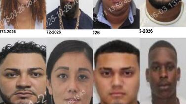 OIJ difunde fotos de 21 fugitivos de la banda de Pecho de Rata, entre ellos su esposa y excandidata a Miss Universe Costa Rica