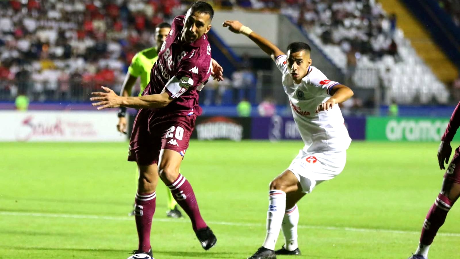 Olimpia enfrento a Saprissa en la Copa Centroamericana de Concacaf.