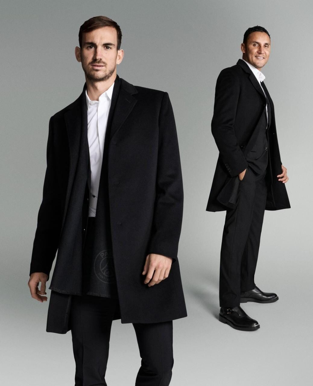 El portero tico Keylor Navas modela prendas de la marca Dior. Instagram.