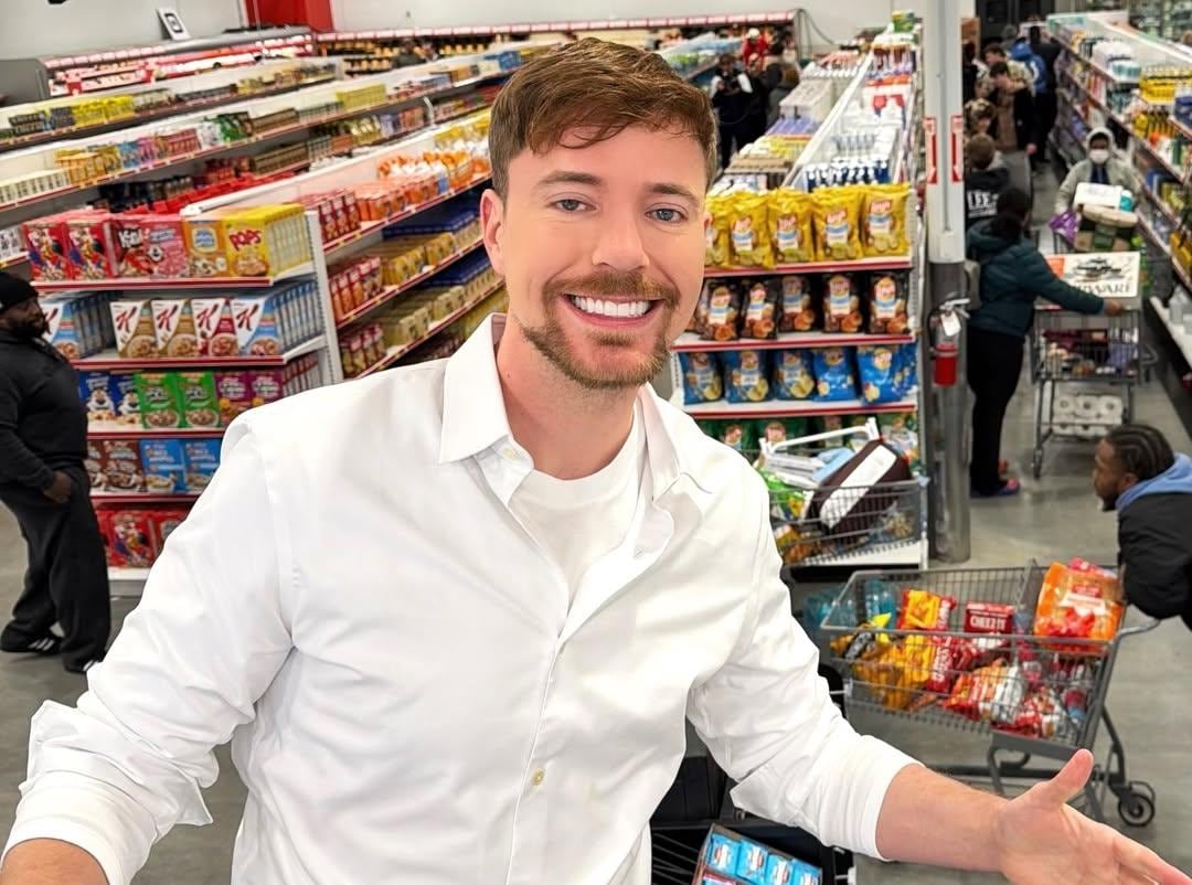 Estafadores utilizaron IA para copiar la voz e imagen de MrBeast.