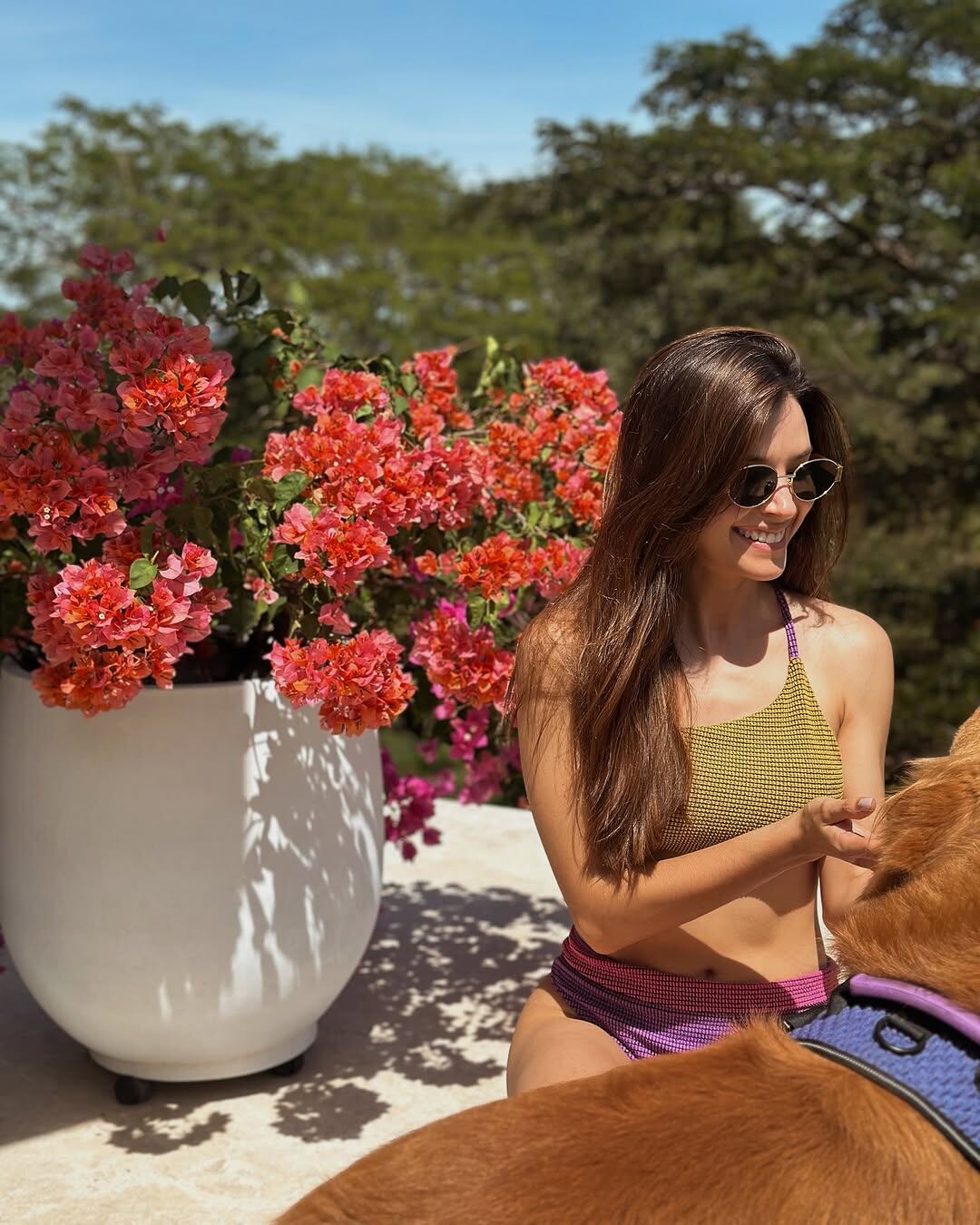 María González, creadora de contenido, modelo y presentadora de televisión.