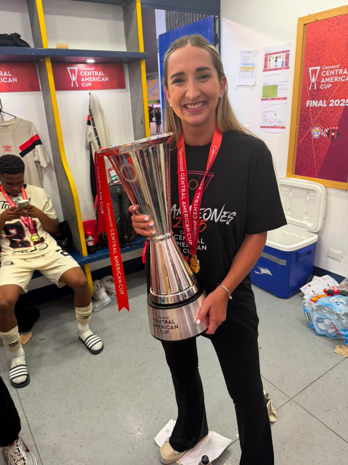 Natalia González es la nutricionista de Alajuelense