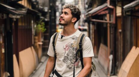 Christopher Araya, de Araya Vlogs, es un costarricense que anda viajando por el mundo.