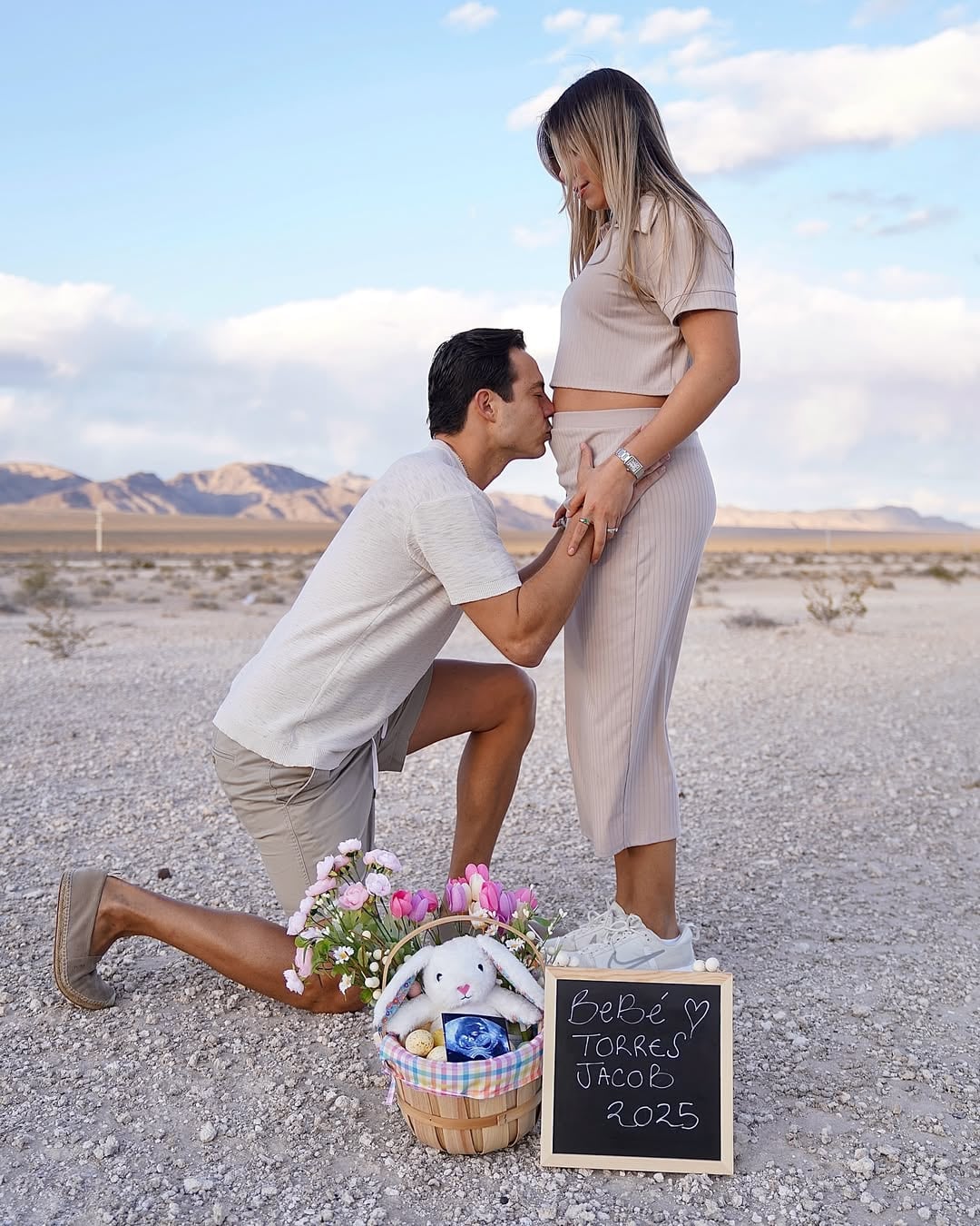 Erick Cubo Torres espera con muchas ansías a su hijo junto a su esposa Nicole Jacob.