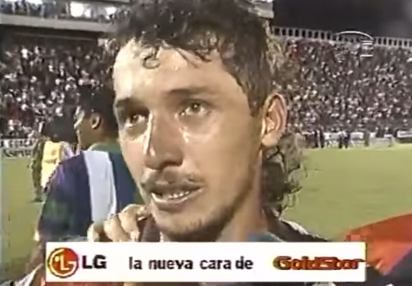 Jorge Martínez se robó el show en un homenaje que le hizo Alajuelense a Wílmer López. Captura de pantalla.