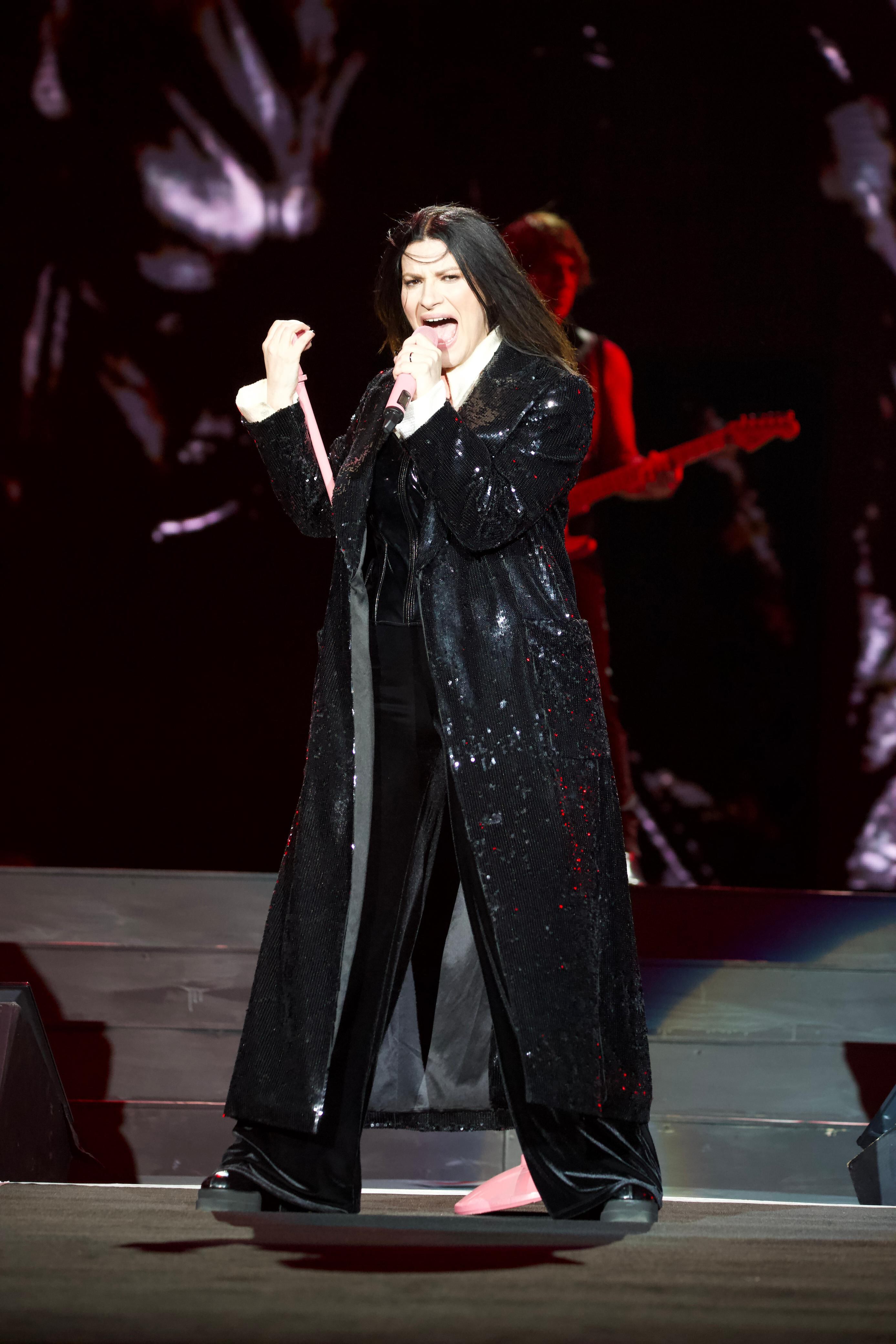 Laura Pausini en concierto en Parque Viva 13 de marzo 2024