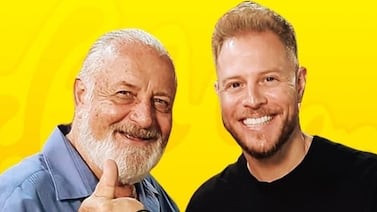 Mauricio Hoffmann y Natalía Rodríguez le cumplieron un deseo a Nelson Hoffmann en aniversario de Sábádo Feliz