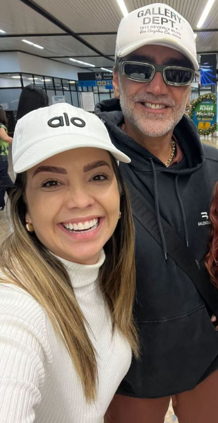 Janeth García aeropuerto colombia