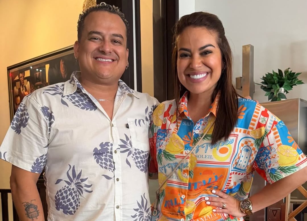 Natalia Romano y Choché Romano antes y después de su lucha contra el sobrepeso.