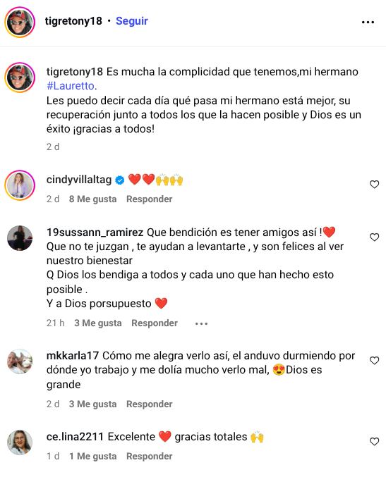 Luis Lauretto fue rescatado de lamentable condición de calle hace seis meses