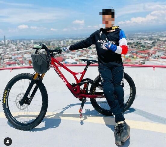 El joven atleta fue detenido el pasado jueves junto a otras 8 personas. Foto tomada de Instagram.