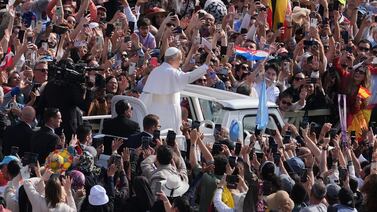 Papa León XIV marcó la cancha durante la misa del inicio de su pontificado