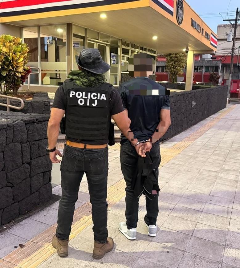 Cuatro sospechosos detenidos por el homicidio de Brian Vásquez Torres, de 26 años, el joven vendedor de quesos, asesinado frente a su papá en Sucre, San Carlos. Foto: OIJ