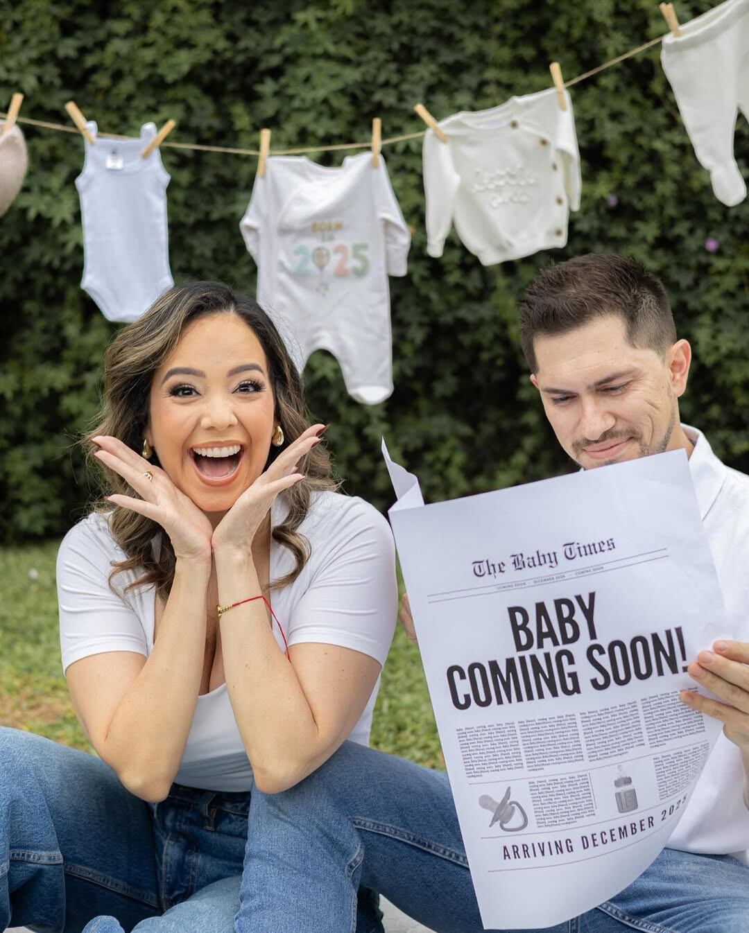 Janeth García aclaró dos temas de su embarazo que la gente no le deja de preguntar