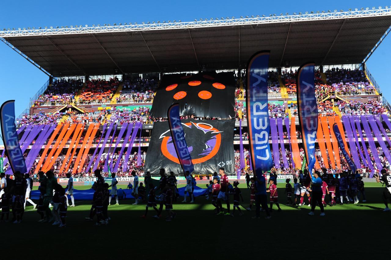 31/03/2024 Partido Saprissa Heredia. Foto Marvin Caravaca