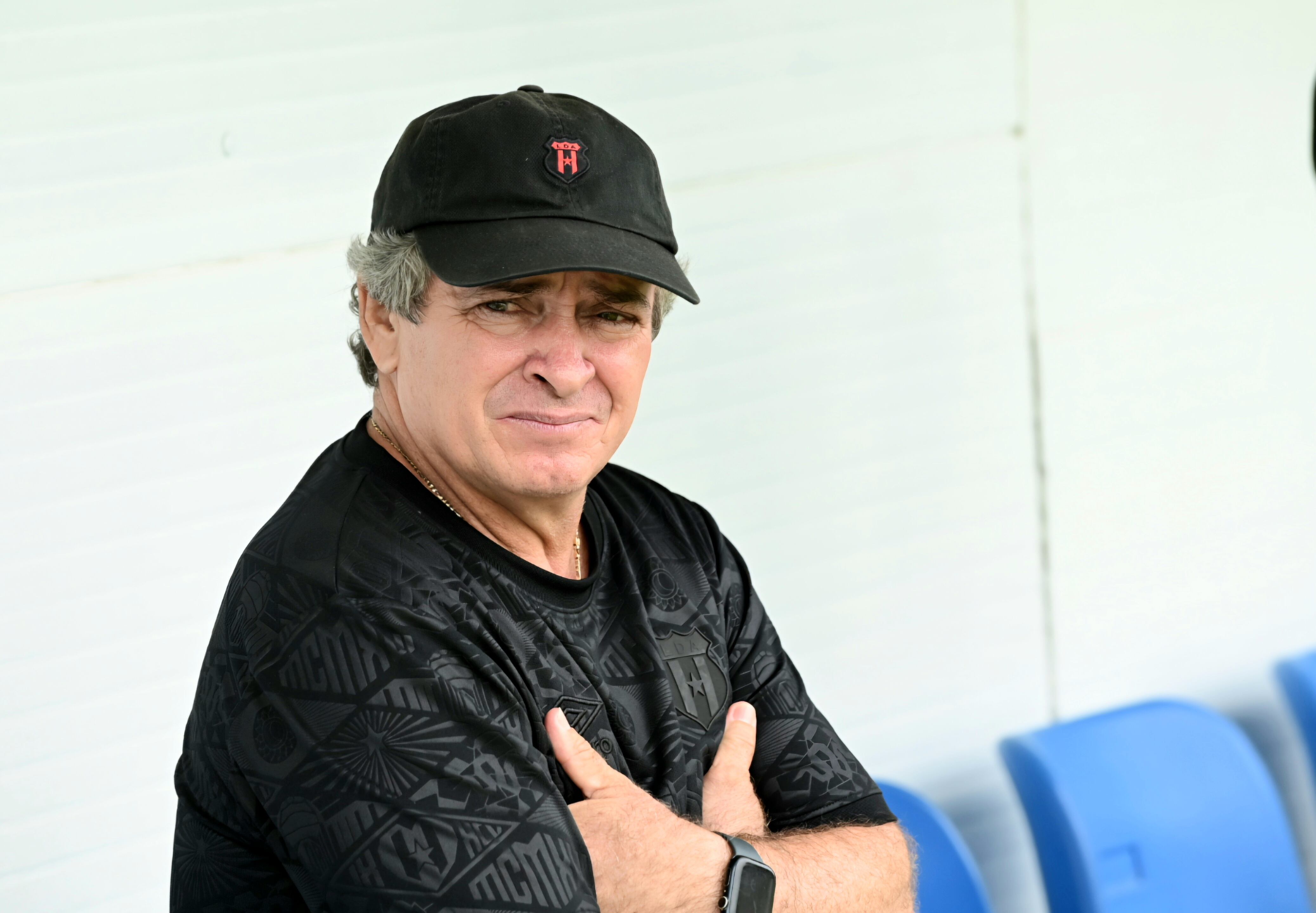 Óscar Ramírez no quedó para nada contento con el partido de Liga Deportiva Alajuelense ante Santa Ana.